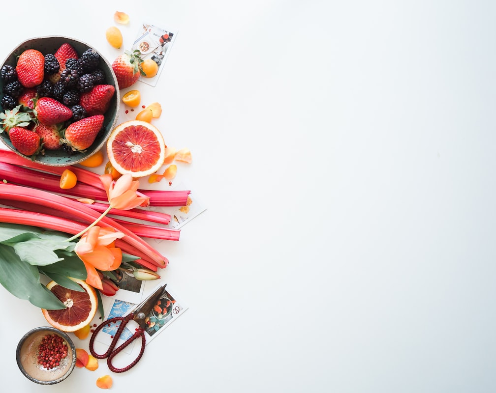 Preparación de alimentos saludables en la cocina